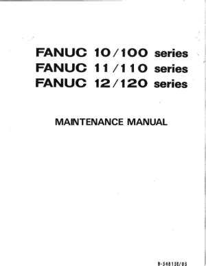 cnc machine maintenance book pdf|Fanuc CNC Maintenance Manual PDF .